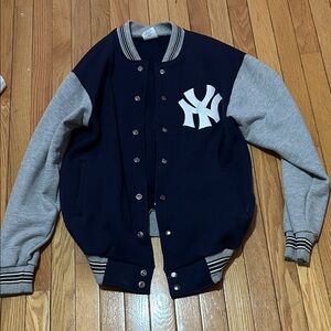 Majestic Navy and Gray Men’s  New York Jacket